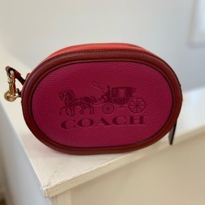 NWOT Coach Camera Bag in Color Block